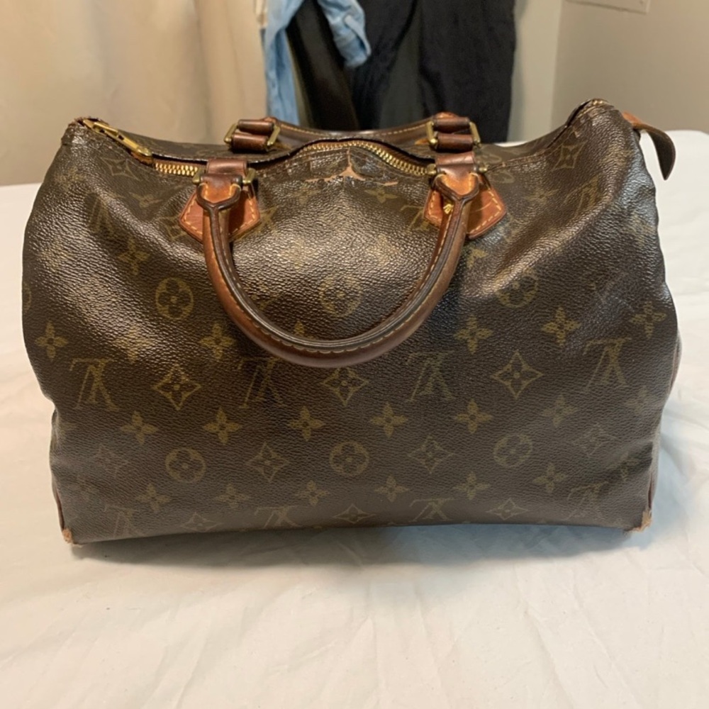 Louis Vuitton Brown Monogram Satchel